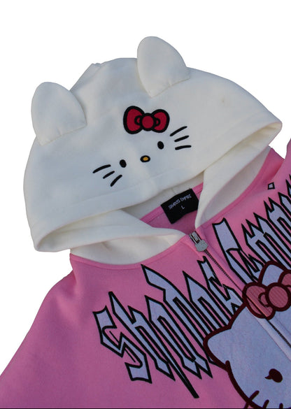 Hello Kitty Zip-up Hoodie *LIMITED*
