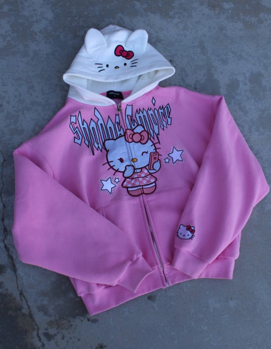 Hello Kitty Zip-up Hoodie