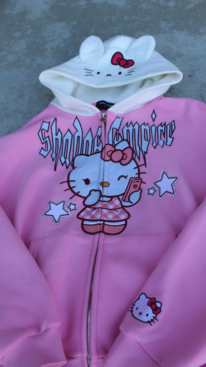 Hello Kitty Zip-up Hoodie